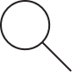 Icon of a magnifying glass